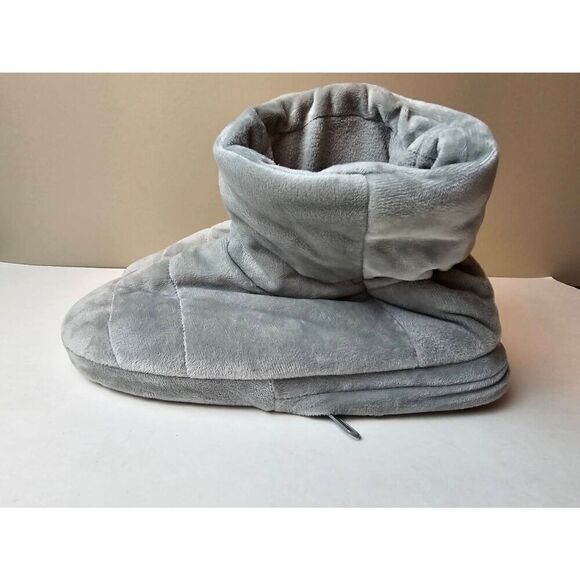 Massaging Booties Gray Sz 8 - Picture 4 of 6